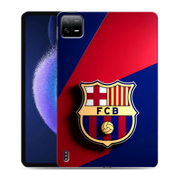 Силиконовый чехол на Xiaomi Pad 6 с принтом Барселона Barcelona