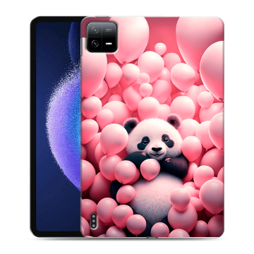 Силиконовый чехол на Xiaomi Pad 6 с принтом Панда