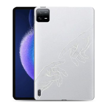 Силиконовый чехол на Xiaomi Pad 6 с принтом Сотворение мира Силиконовый чехол на Xiaomi Pad 6 с принтом Сотворение мира