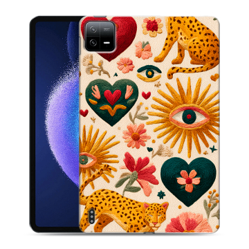 Силиконовый чехол на Xiaomi Pad 6 с принтом Модный принт Силиконовый чехол на Xiaomi Pad 6 с принтом Модный принт