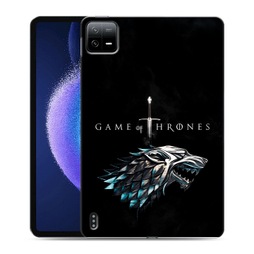 Силиконовый чехол на Xiaomi Pad 6 с принтом Игра Престолов Game Thrones