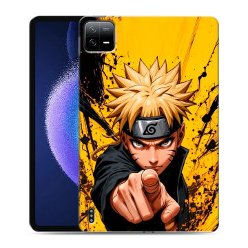Силиконовый чехол на Xiaomi Pad 6 с принтом Naruto Наруто