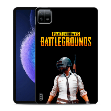 Силиконовый чехол на Xiaomi Pad 6 с принтом PUGB ПАГБ