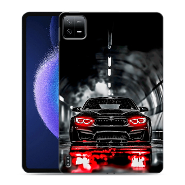 Силиконовый чехол на Xiaomi Pad 6 с принтом BMW БМВ Силиконовый чехол на Xiaomi Pad 6 с принтом BMW БМВ
