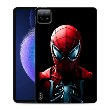 Силиконовый чехол на Xiaomi Pad 6 с принтом Spiderman Человек паук