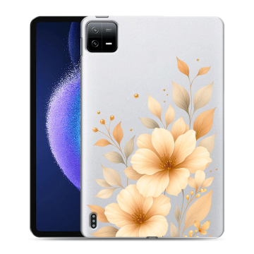 Силиконовый чехол на Xiaomi Pad 6 с принтом для девушки