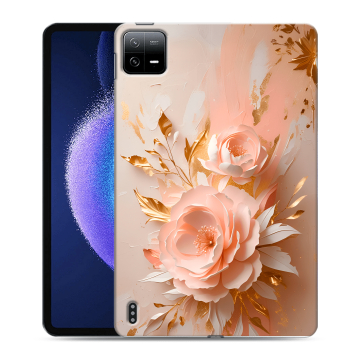 Силиконовый чехол на Xiaomi Pad 6 с принтом женский