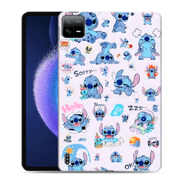 Силиконовый чехол на Xiaomi Pad 6 с принтом Лило и Стич