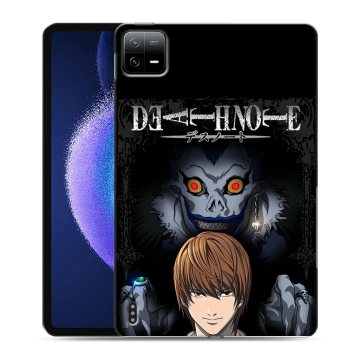 Силиконовый чехол на Xiaomi Pad 6 с принтом Death note Тетрадь смерти