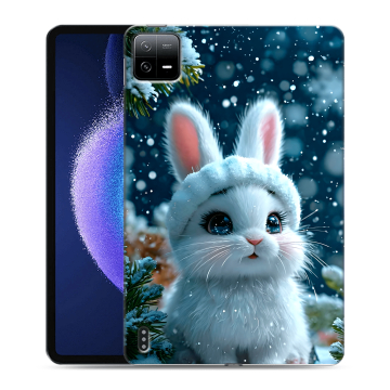 Силиконовый чехол на Xiaomi Pad 6 с принтом Новый год Силиконовый чехол на Xiaomi Pad 6 с принтом Новый год