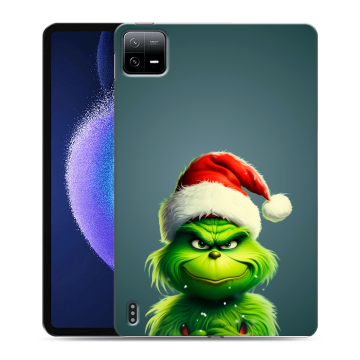 Силиконовый чехол на Xiaomi Pad 6 с принтом Новый год Силиконовый чехол на Xiaomi Pad 6 с принтом Новый год