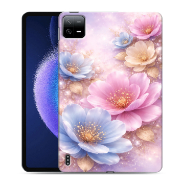Силиконовый чехол на Xiaomi Pad 6 с принтом женский