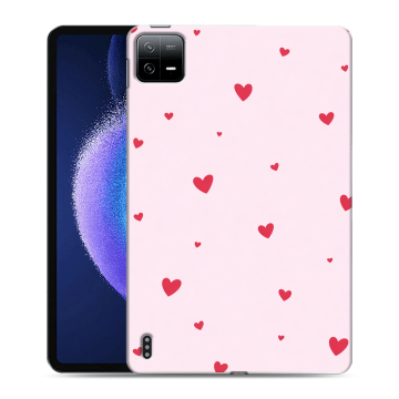 Силиконовый чехол на Xiaomi Pad 6 с принтом для девочек