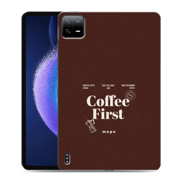 Силиконовый чехол на Xiaomi Pad 6 с принтом женский