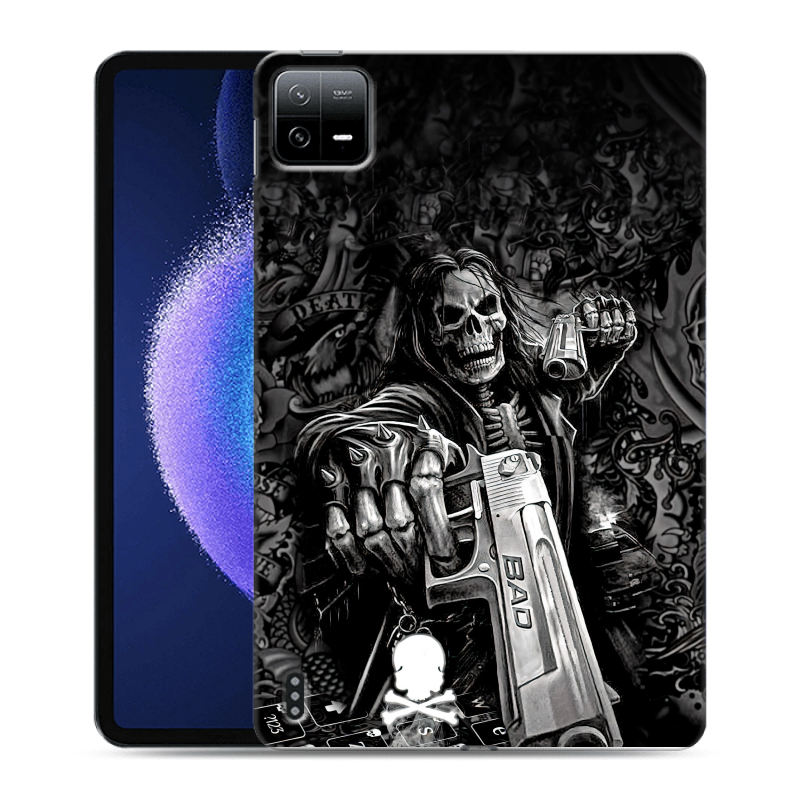Силиконовый чехол на Xiaomi Pad 6 с принтом Скелет Силиконовый чехол на Xiaomi Pad 6 с принтом Скелет