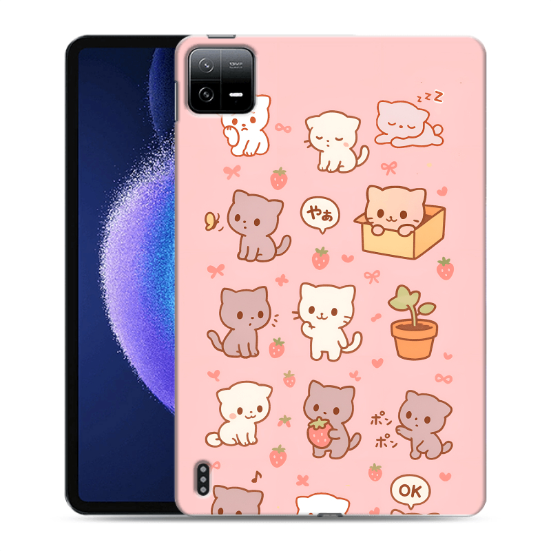 Силиконовый чехол на Xiaomi Pad 6 с принтом Hello Kitty Хелоу Кити Силиконовый чехол на Xiaomi Pad 6 с принтом Hello Kitty Хелоу Кити
