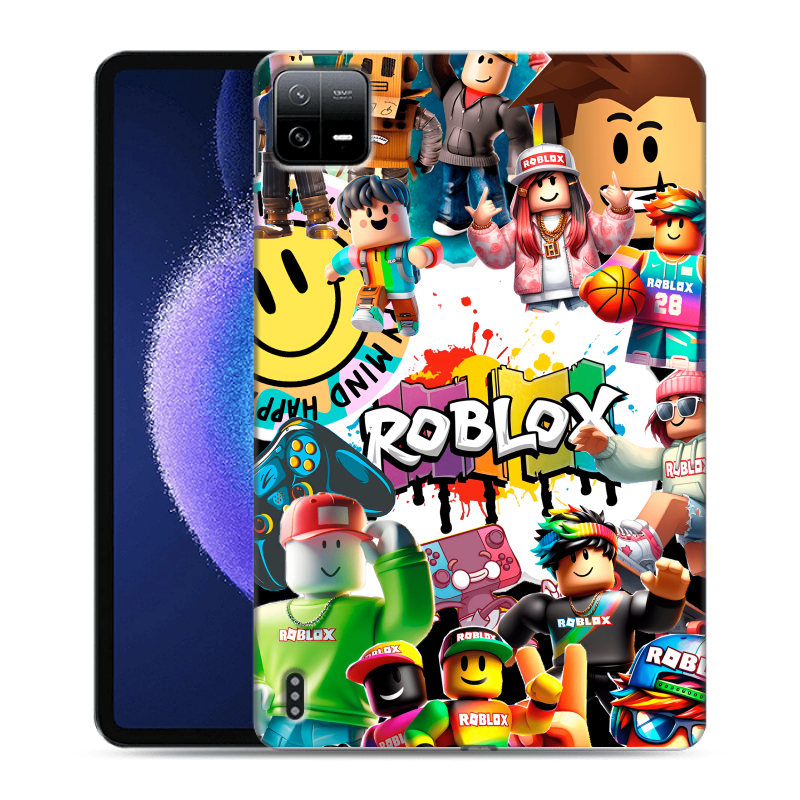 Силиконовый чехол на Xiaomi Pad 6 с принтом Roblox Роблокс Силиконовый чехол на Xiaomi Pad 6 с принтом Roblox Роблокс
