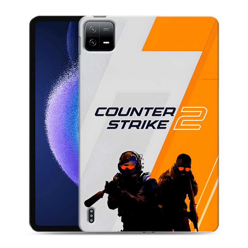 Силиконовый противоударный чехол на Xiaomi Pad 6 с принтом Counter Strike Силиконовый противоударный чехол на Xiaomi Pad 6 с принтом Counter Strike