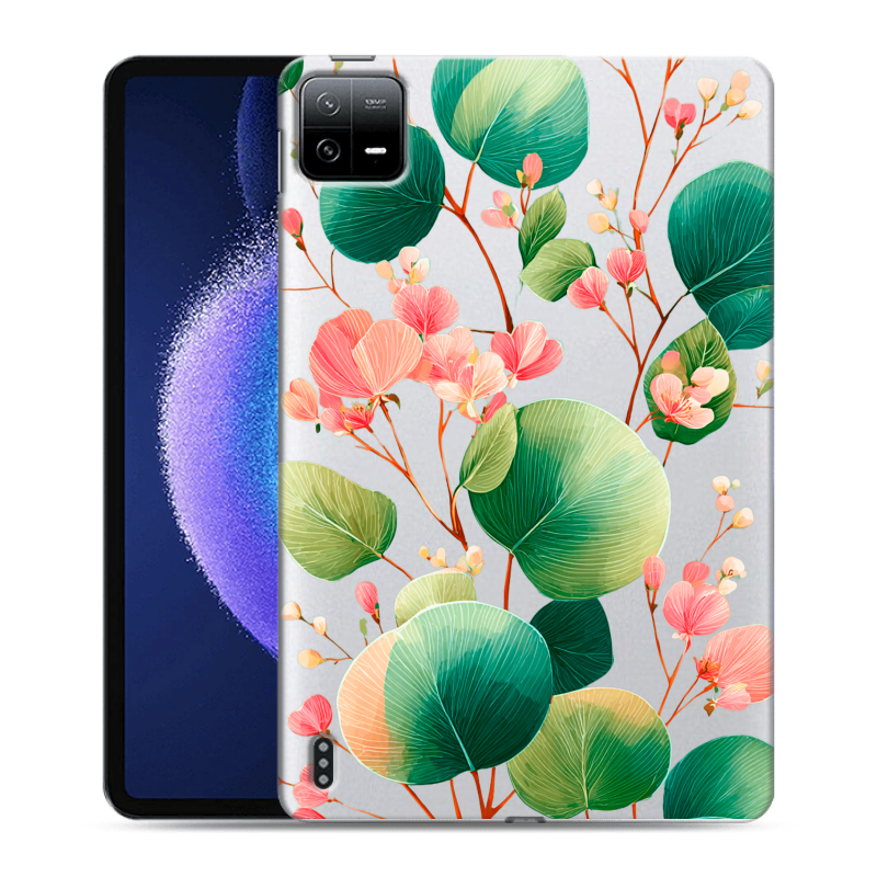 Силиконовый чехол на Xiaomi Pad 6 с принтом женский Силиконовый чехол на Xiaomi Pad 6 с принтом женский