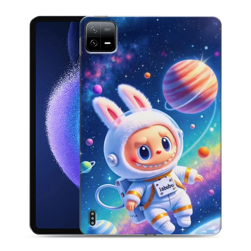 Силиконовый чехол на Xiaomi Pad 6 с принтом Labubu Лабубу Силиконовый чехол на Xiaomi Pad 6 с принтом Labubu Лабубу