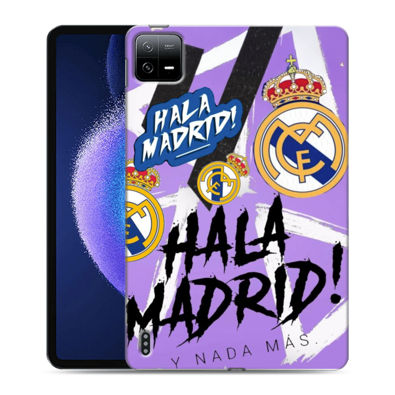 Силиконовый чехол на Xiaomi Pad 6 с принтом Real Madrid Реал Мадрид Силиконовый чехол на Xiaomi Pad 6 с принтом Real Madrid Реал Мадрид