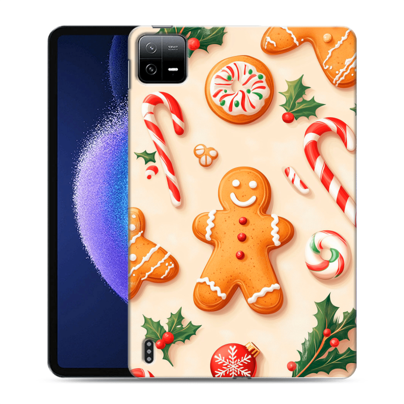 Силиконовый чехол на Xiaomi Pad 6 с принтом Новый год Силиконовый чехол на Xiaomi Pad 6 с принтом Новый год