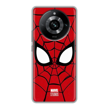 Силиконовый чехол на Realme 11 Pro с принтом человек паук spiderman Силиконовый чехол на Realme 11 Pro с принтом человек паук spiderman