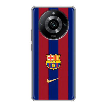 Силиконовый чехол на Realme 11 Pro с принтом Барселона Barcelona Силиконовый чехол на Realme 11 Pro с принтом Барселона Barcelona