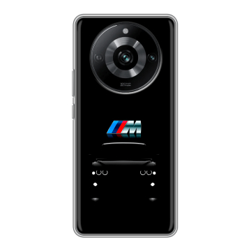 Силиконовый чехол на Realme 11 Pro с принтом БМВ BMW Силиконовый чехол на Realme 11 Pro с принтом БМВ BMW