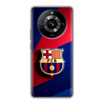 Силиконовый чехол на Realme 11 Pro с принтом Барселона Barcelona Силиконовый чехол на Realme 11 Pro с принтом Барселона Barcelona