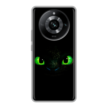Силиконовый чехол на Realme 11 Pro с принтом Как приручить дракона