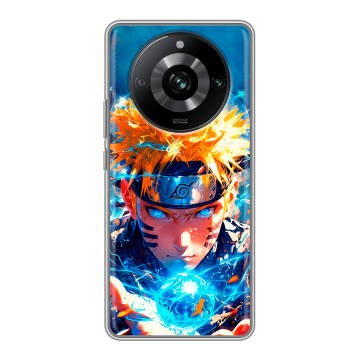 Силиконовый чехол на Realme 11 Pro с принтом Аниме Наруто Naruto Силиконовый чехол на Realme 11 Pro с принтом Аниме Наруто Naruto