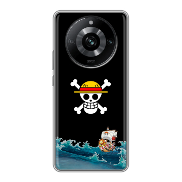 Силиконовый чехол на Realme 11 Pro с принтом One Piece Ван Пис