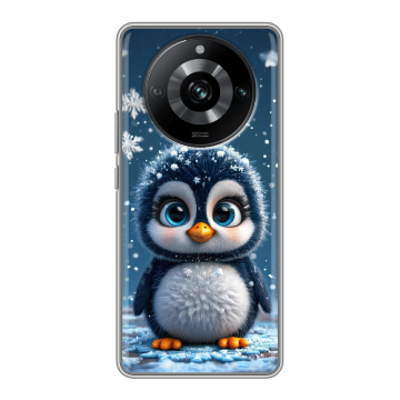 Силиконовый чехол на Realme 11 Pro с принтом Новый год Силиконовый чехол на Realme 11 Pro с принтом Новый год