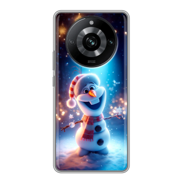 Силиконовый чехол на Realme 11 Pro с принтом Новый год Силиконовый чехол на Realme 11 Pro с принтом Новый год