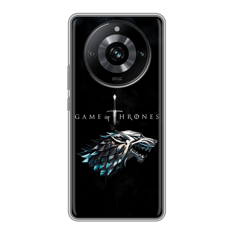 Силиконовый чехол на Realme 11 Pro с принтом Игра Престолов Game Thrones Силиконовый чехол на Realme 11 Pro с принтом Игра Престолов Game Thrones