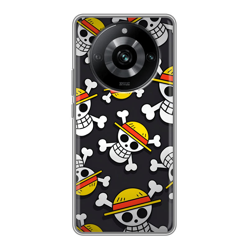 Силиконовый чехол на Realme 11 Pro с принтом One Piece Ван Пис Силиконовый чехол на Realme 11 Pro с принтом One Piece Ван Пис