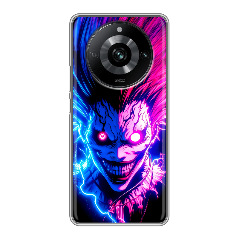 Силиконовый чехол на Realme 11 Pro с принтом Death note Тетрадь смерти Силиконовый чехол на Realme 11 Pro с принтом Death note Тетрадь смерти