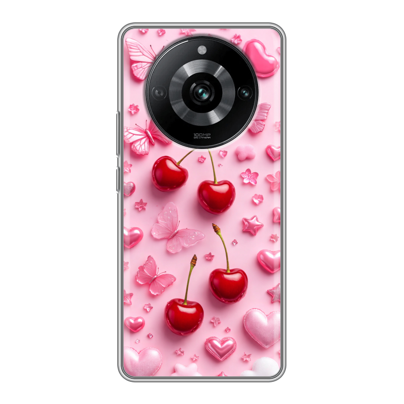 Силиконовый чехол на Realme 11 Pro с принтом для девочек Силиконовый чехол на Realme 11 Pro с принтом для девочек