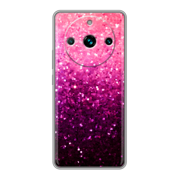 Силиконовый чехол на Realme 11 Pro Plus с принтом Блестки