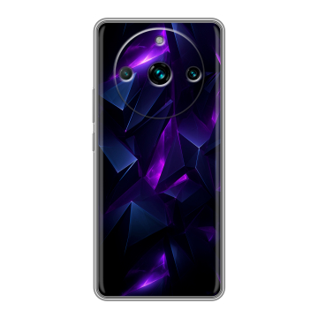 Силиконовый чехол на Realme 11 Pro Plus с принтом Абстракиция Силиконовый чехол на Realme 11 Pro Plus с принтом Абстракиция