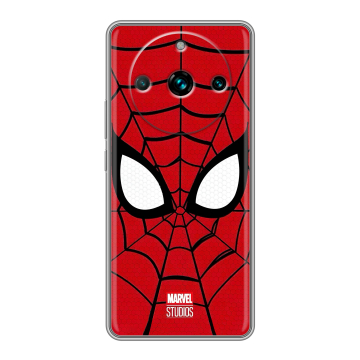 Силиконовый чехол на Realme 11 Pro Plus с принтом человек паук spiderman