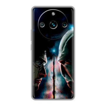 Силиконовый чехол на Realme 11 Pro Plus с принтом Гарри Поттер Harry Potter