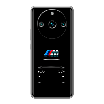 Силиконовый чехол на Realme 11 Pro Plus с принтом БМВ BMW