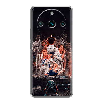 Силиконовый чехол на Realme 11 Pro Plus с принтом Реал Роналдо Real Ronaldo Силиконовый чехол на Realme 11 Pro Plus с принтом Реал Роналдо Real Ronaldo