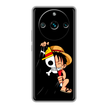 Силиконовый чехол на Realme 11 Pro Plus с принтом One Piece Ван Пис