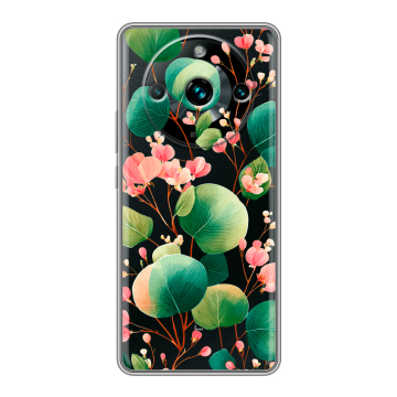 Силиконовый чехол на Realme 11 Pro Plus с принтом женский
