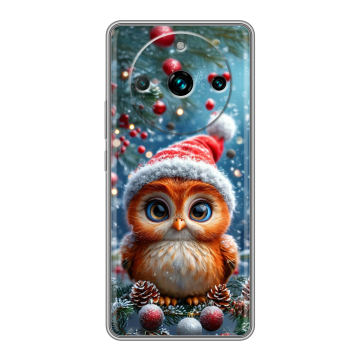Силиконовый чехол на Realme 11 Pro Plus с принтом Новый год Силиконовый чехол на Realme 11 Pro Plus с принтом Новый год