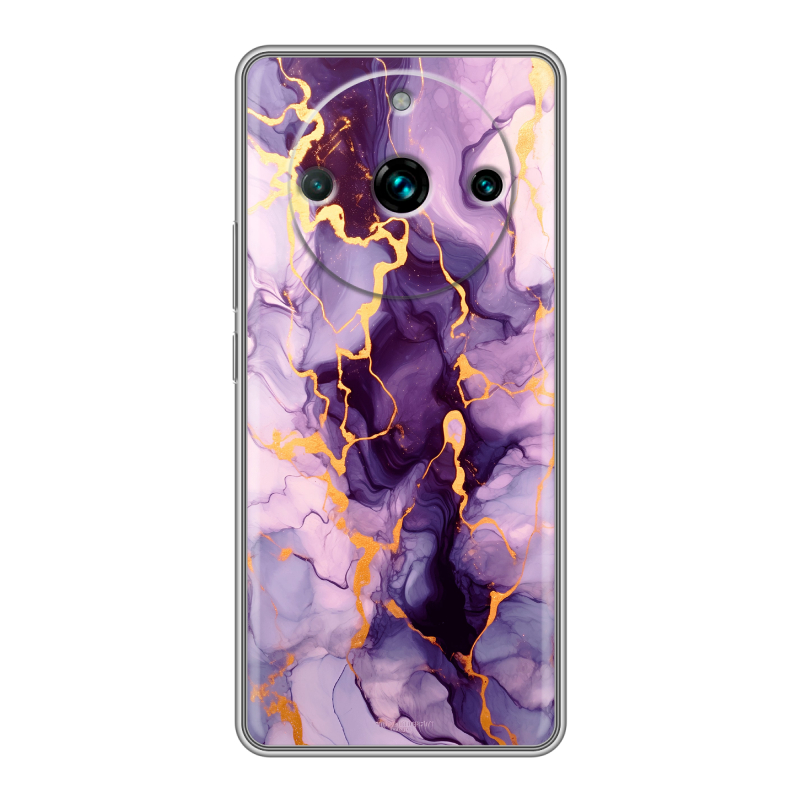 Силиконовый чехол на Realme 11 Pro Plus с принтом Мрамор Силиконовый чехол на Realme 11 Pro Plus с принтом Мрамор
