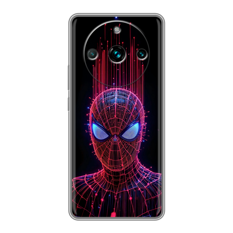 Силиконовый чехол на Realme 11 Pro Plus с принтом Spiderman Человек паук Силиконовый чехол на Realme 11 Pro Plus с принтом Spiderman Человек паук